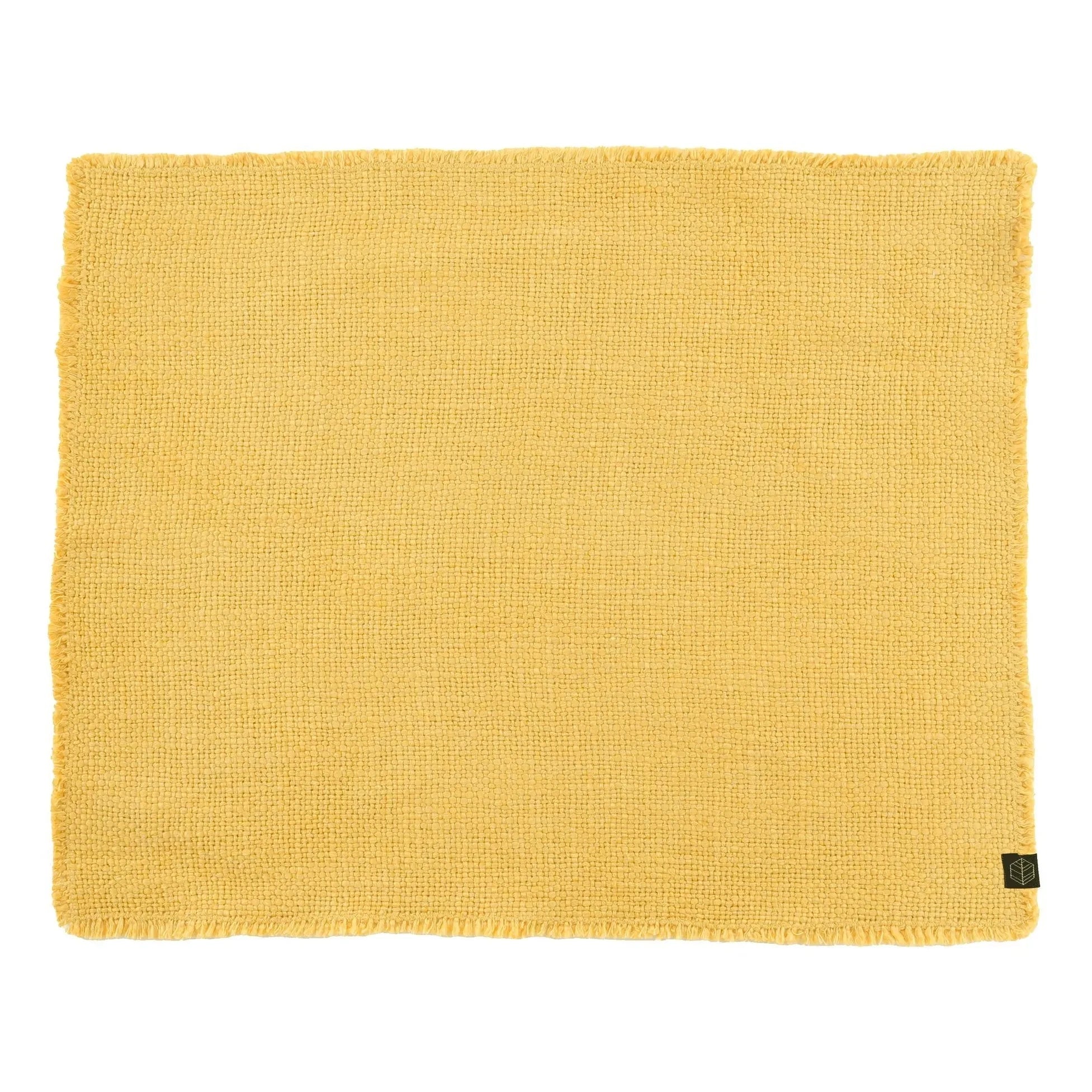 Haomy - California Linen American Tablecloth | Ocher