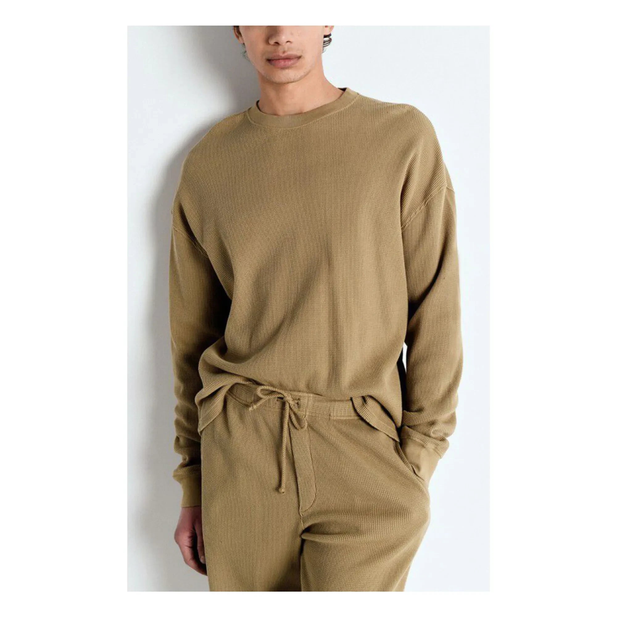 American Vintage - Ryvy Organic Cotton Sweatshirt | Beige