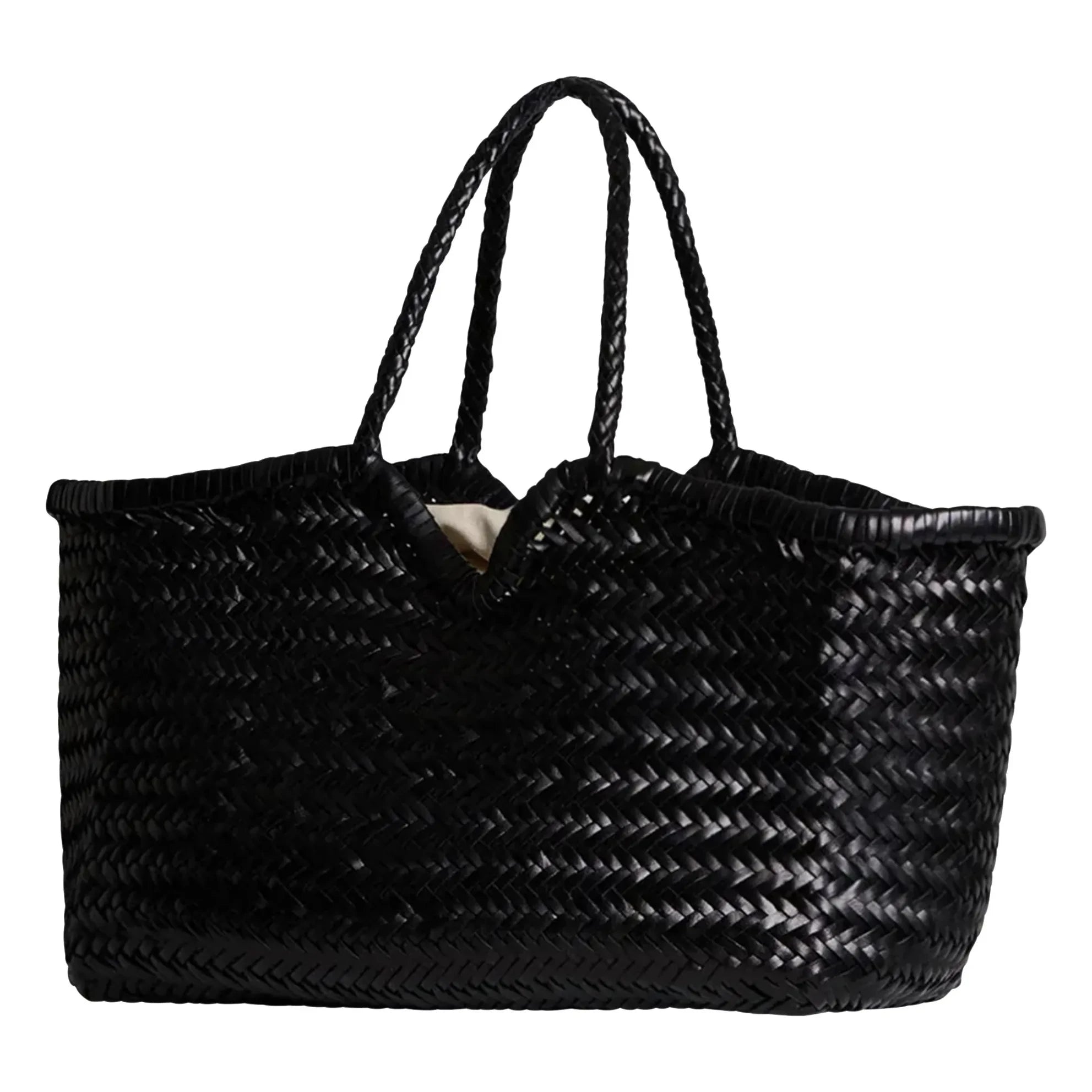 Vipera - Neruda Leather Tote Bag | Black