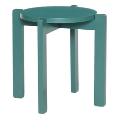 Hübsch - Always stool | Petrol Blue
