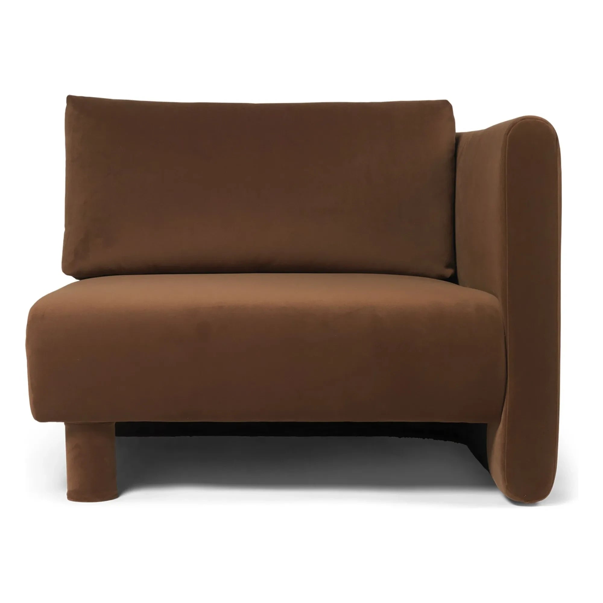 Ferm Living - Dase Velvet Modular Armchair | Brown