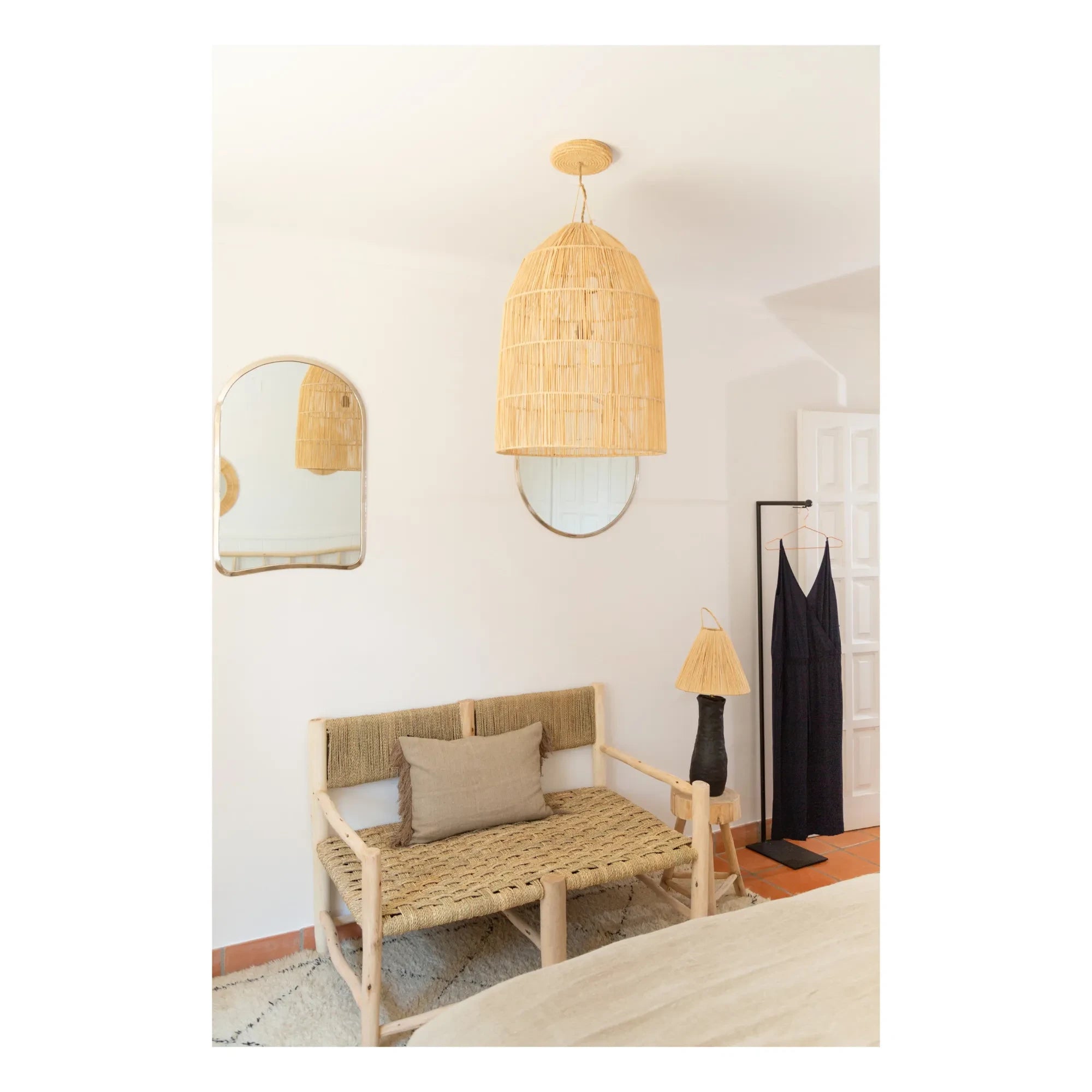 Cosydar - Electrical system, Raffia Ceiling Rose