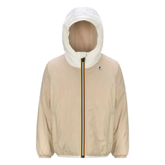 K-way - Le Vrai 3.0 Claude Orsetto Waterproof Lined Jacket | Ecru