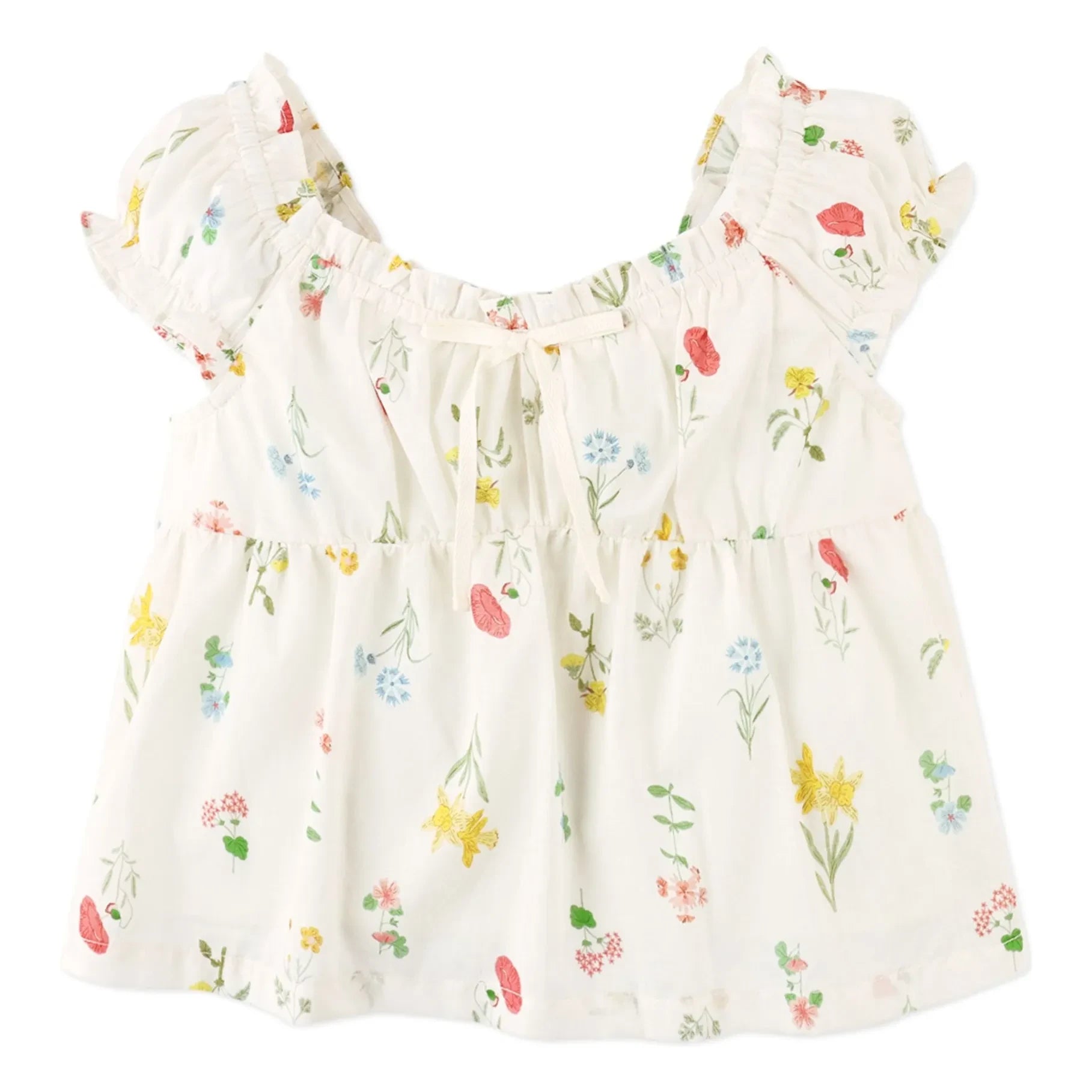 Gingersnaps - Top Volants Jennie | White