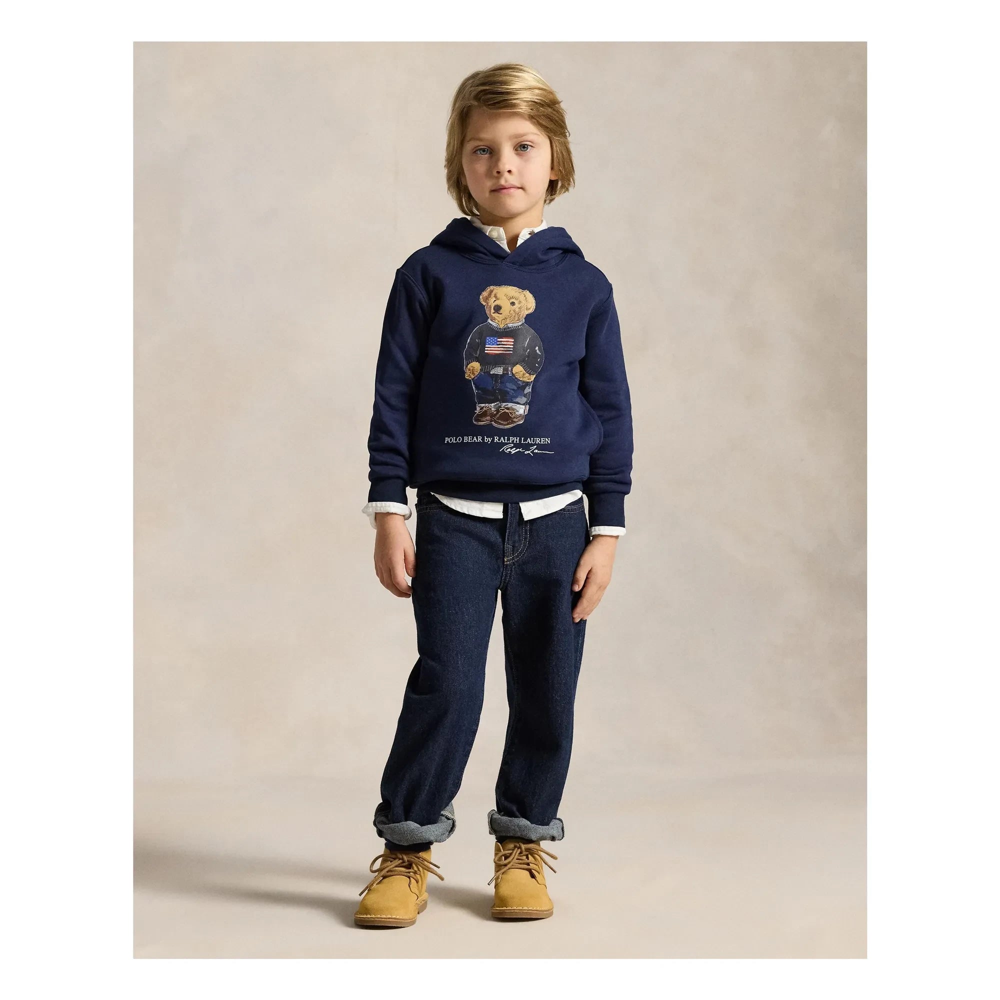 Ralph Lauren - Ayı Kapüşonlu Sweatshirt | Lacivert