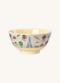 Rice - Paris Melamine Bowl | Blue