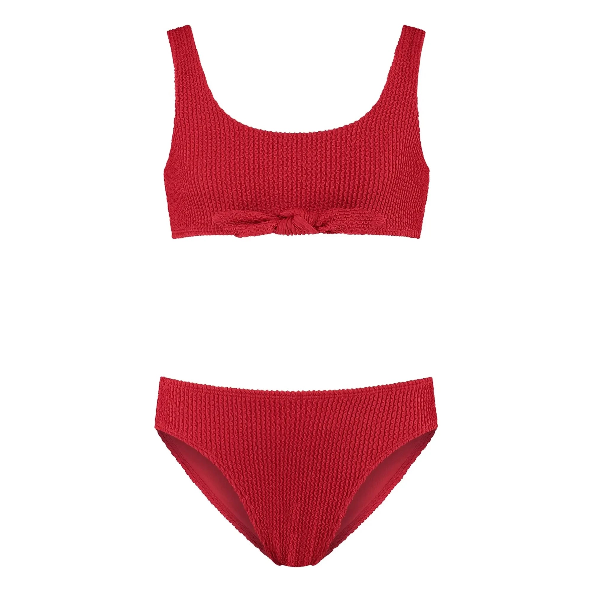 Beachlife - Ruffle Swimsuit | Red