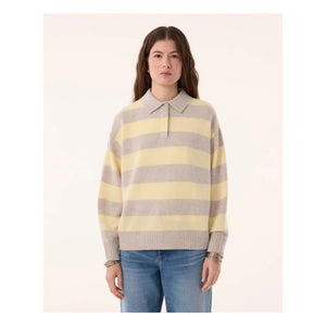 Kujten - Royde Kaşmir Çizgili Kazak | Oats