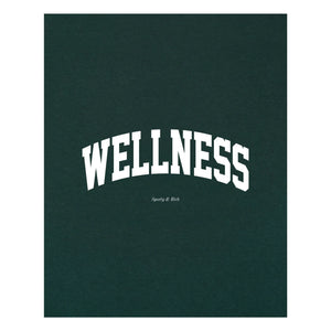 Sporty & Rich - Wellness Ivy T-Shirt Recycled Cotton | Dark Green