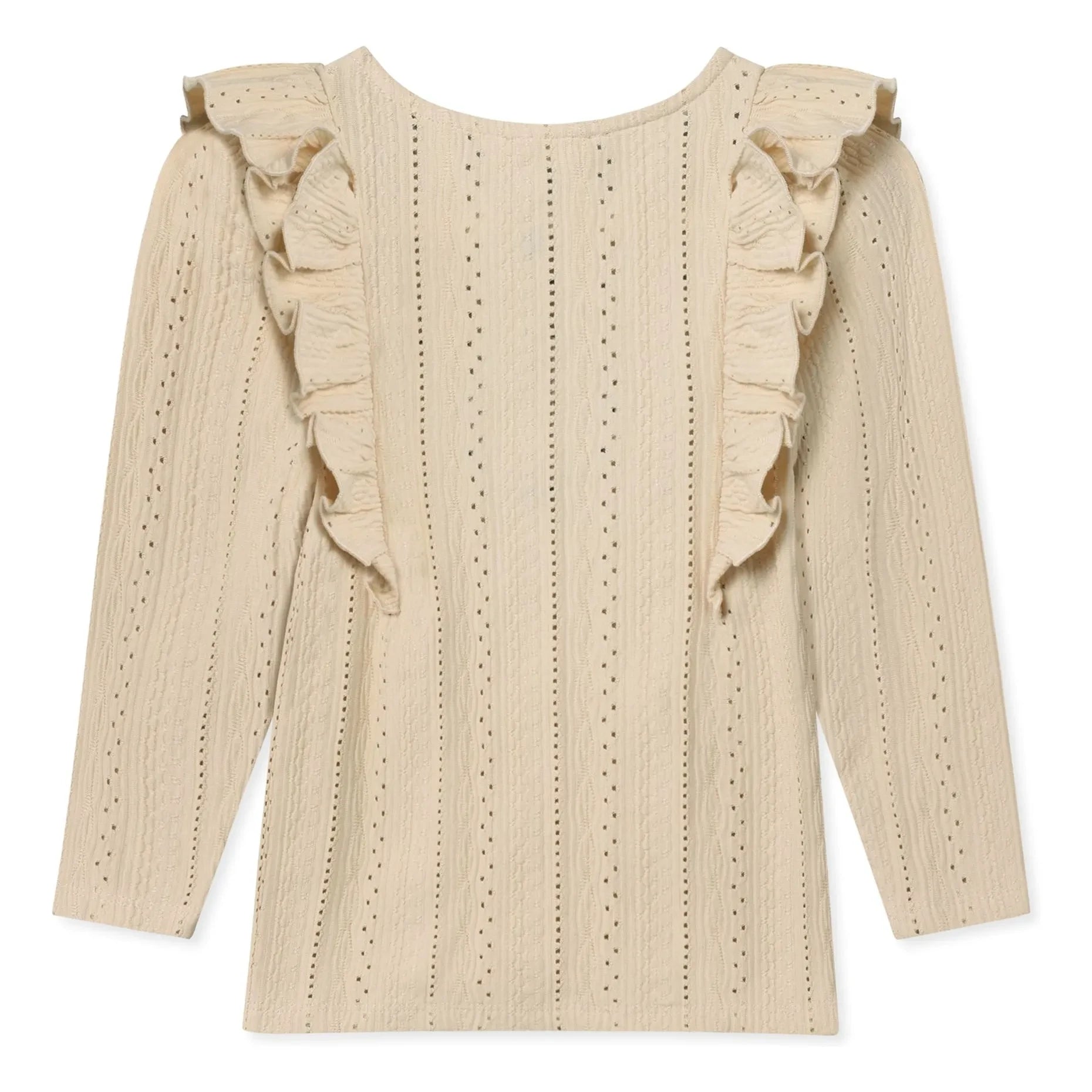 Fliink - Gabby Organic Cotton Sweater | Ecru