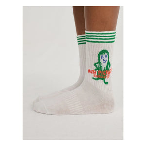 Bobo Choses - Mr Pickles Organic Cotton Socks | White