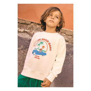 Bonton - Sweat Smile On The Road Molleton | Ivory