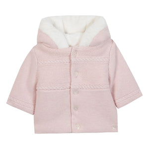 Tartine et Chocolat - Fourré Cardigan | Pale Pink