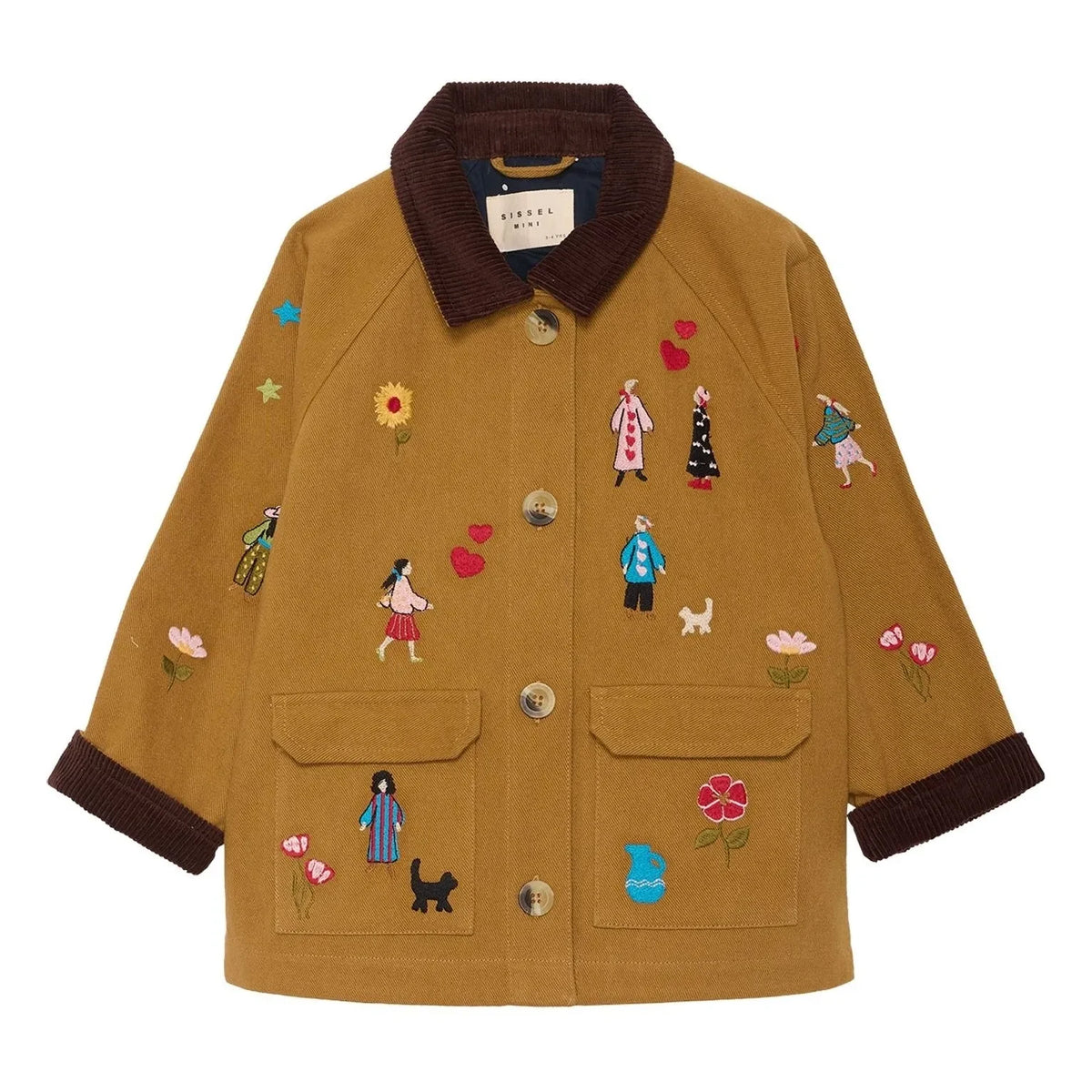 SISSEL EDELBO - Cara Organic Cotton Jacket - Kids Collection | Camel