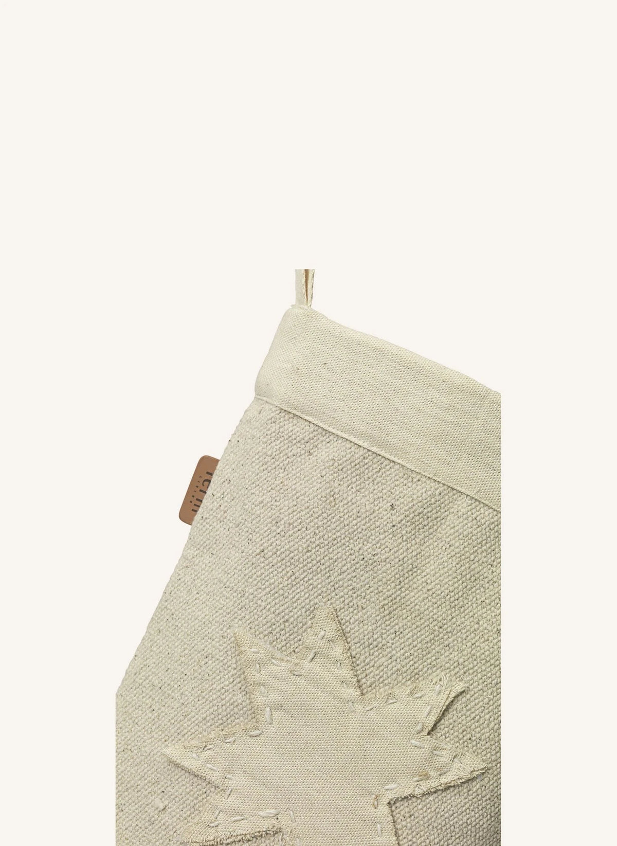 Ferm Living - Vela organic cotton Christmas stocking | Beige