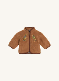 Stella McCartney Kids - Tigers Sherpa Ceket | Camel