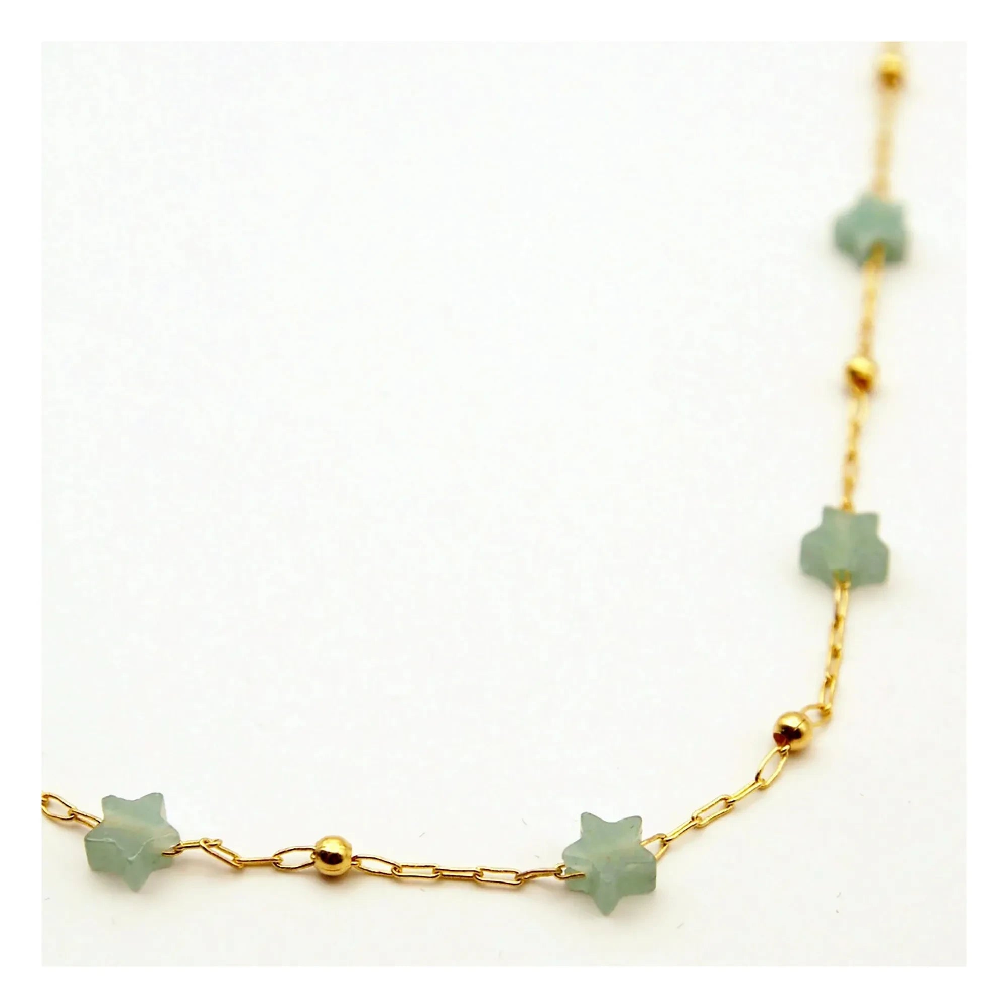 Adorabili - Stone Star Necklace | Gold