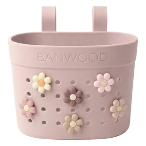 Banwood - Basket pine - Fleurs | Pembe