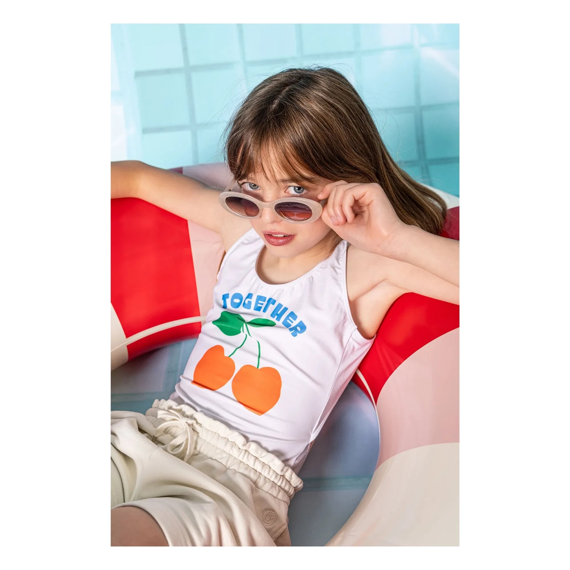 Hundred Pieces - Bay Backswimmer Swimsuit | Ecru