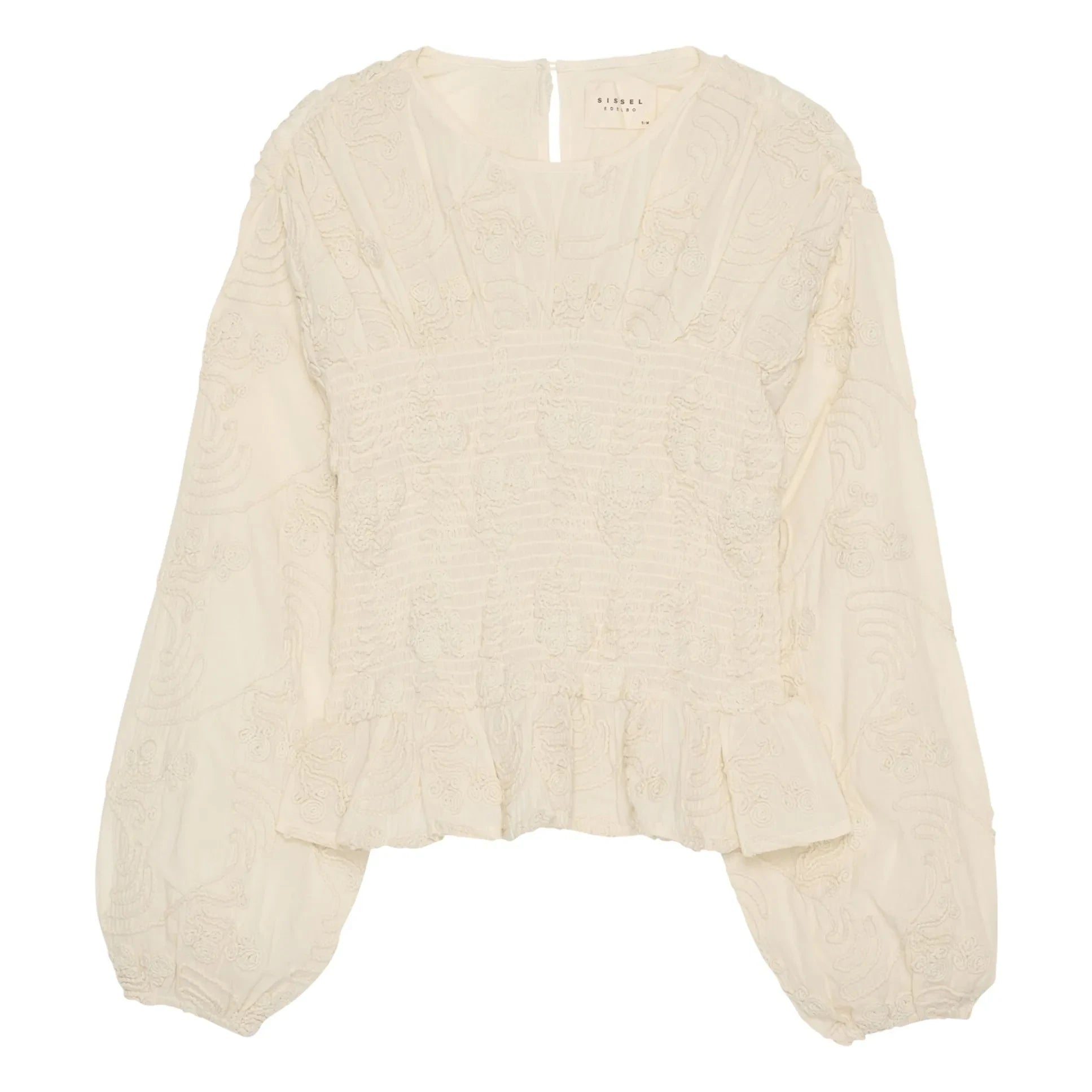 SISSEL EDELBO - Iluna Organic Cotton Top | Champagne