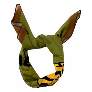 Piupiuchick - Leopard Shawl | Green