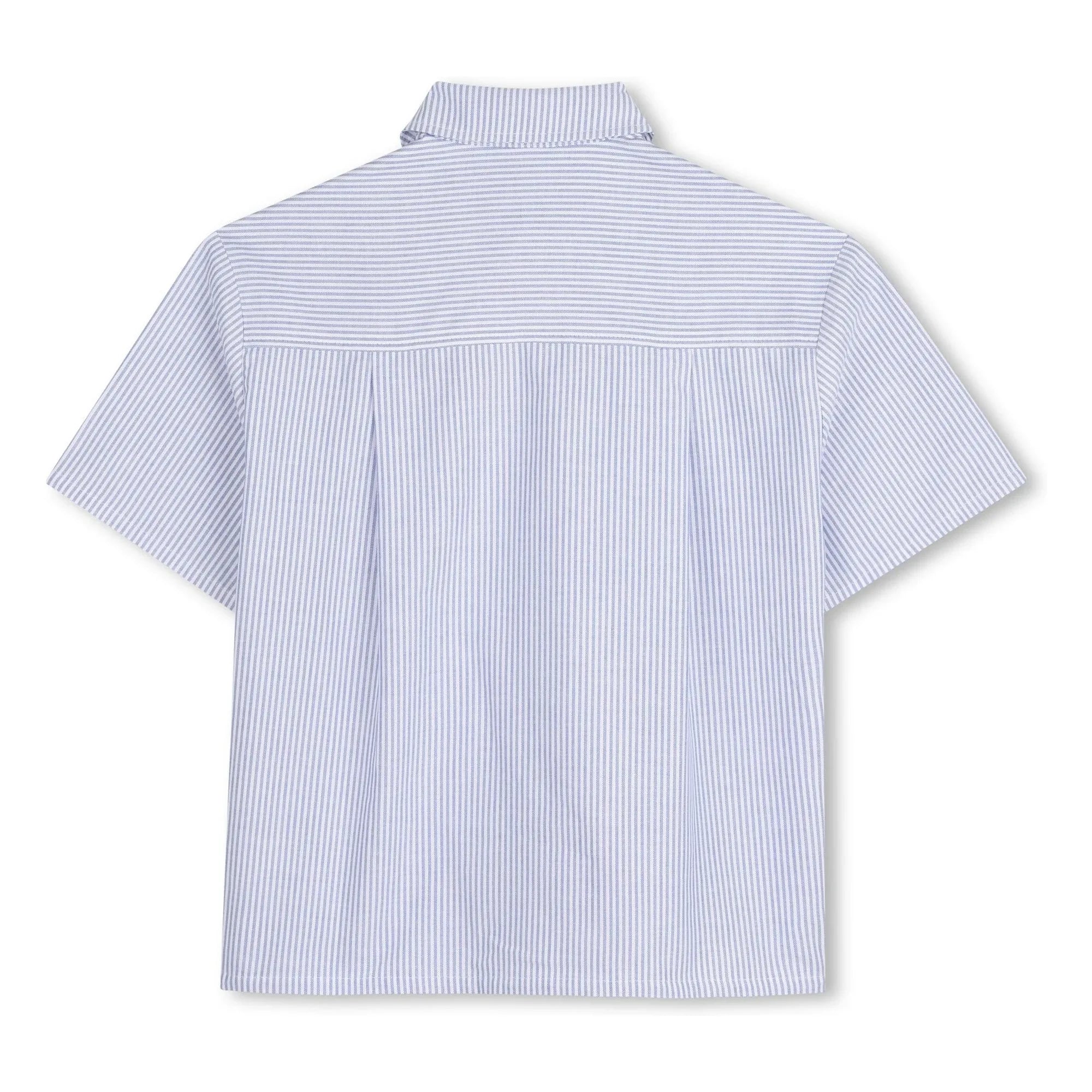 Kenzo - Kenzo Garden Striped Oxford Shirt | Light Blue