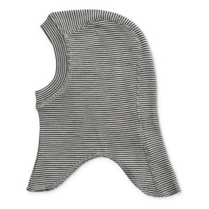 Wheat - Felix Striped Wool Balaclava | Navy Blue
