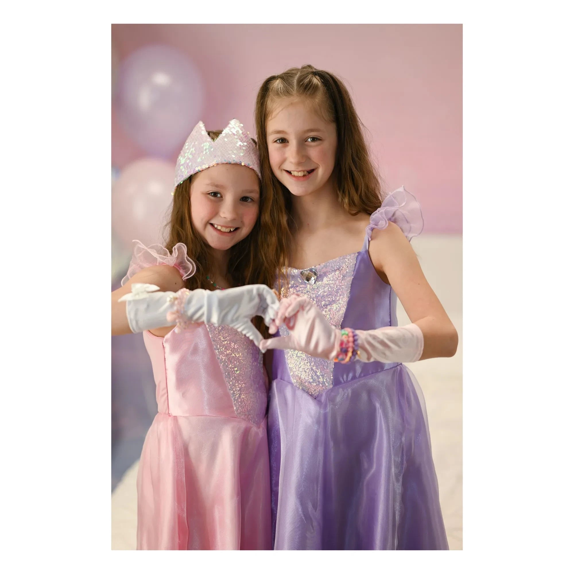 Great Pretenders - Glitter Tiara | Light Pink