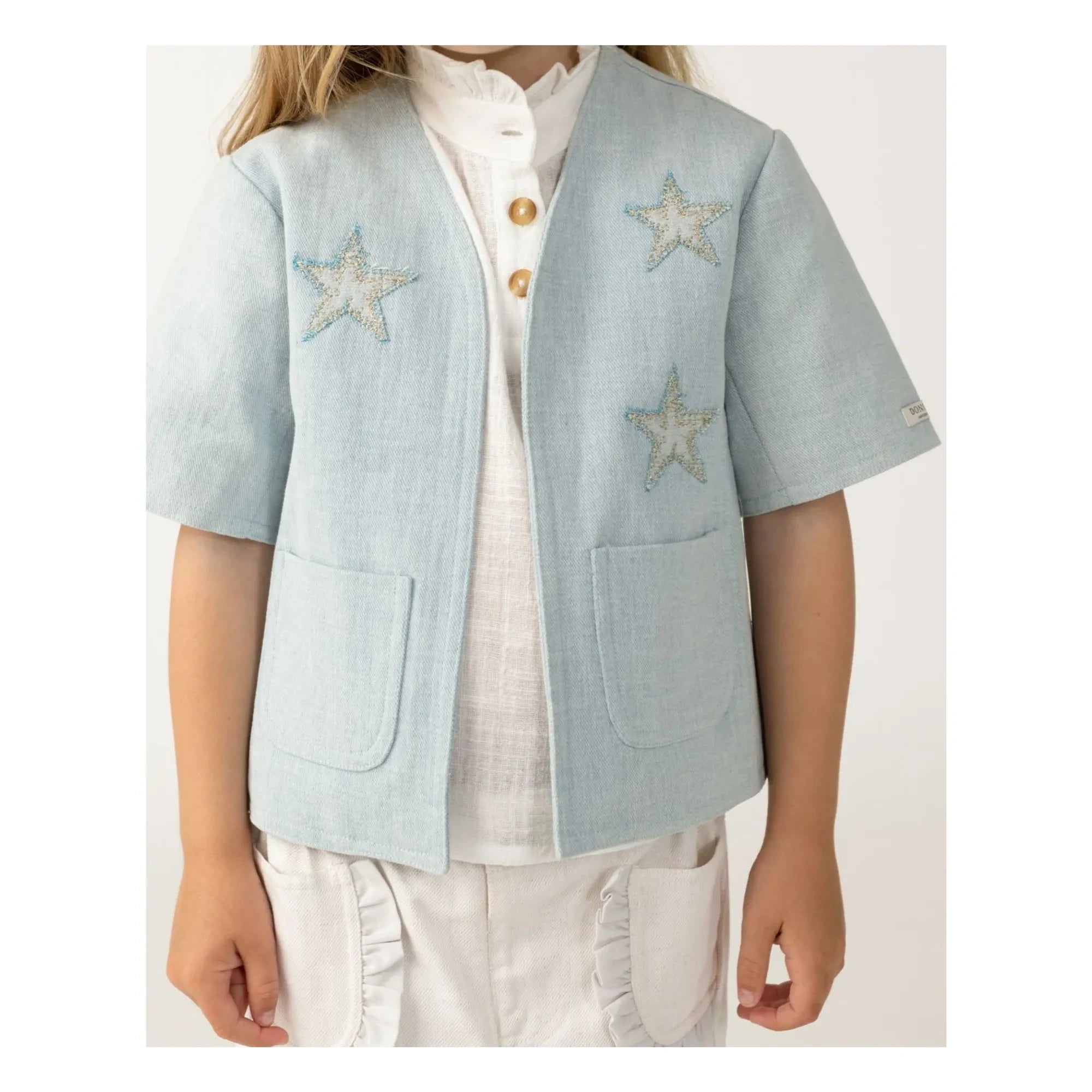 Donsje - Denim Chellèe Etoiles Jacket | Light blue