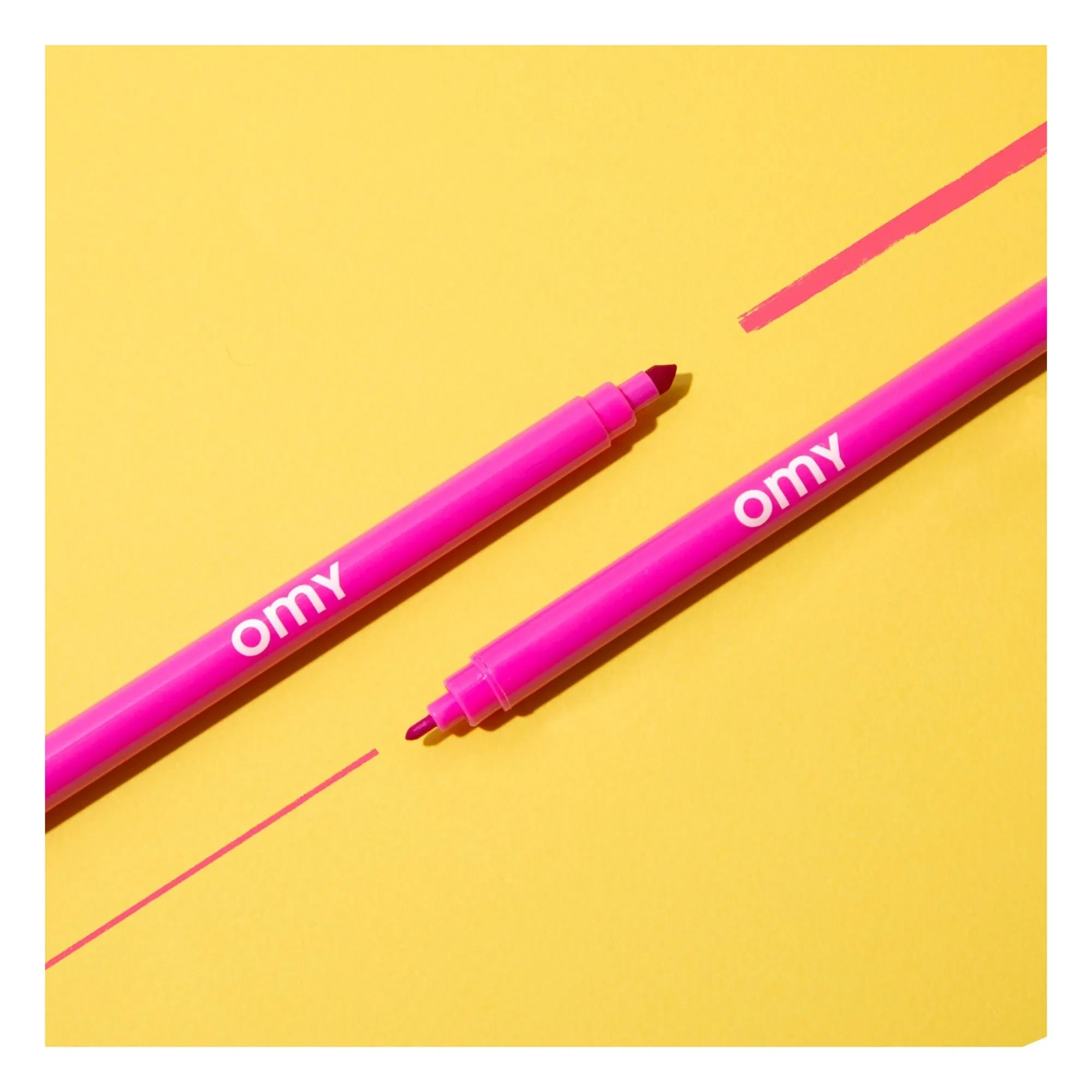 Omy - 9 Scented Felt Tips