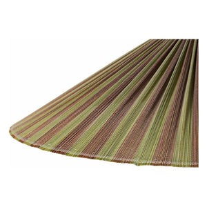 HKliving - Pleated Bamboo Pendant Lamp | Green