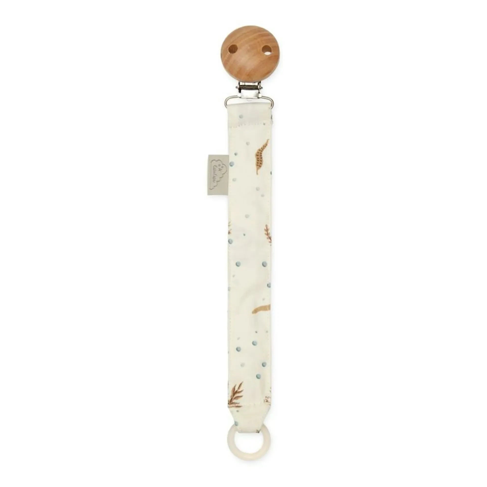 Cam Cam - Sea Garden Pacifier Clips | Blue