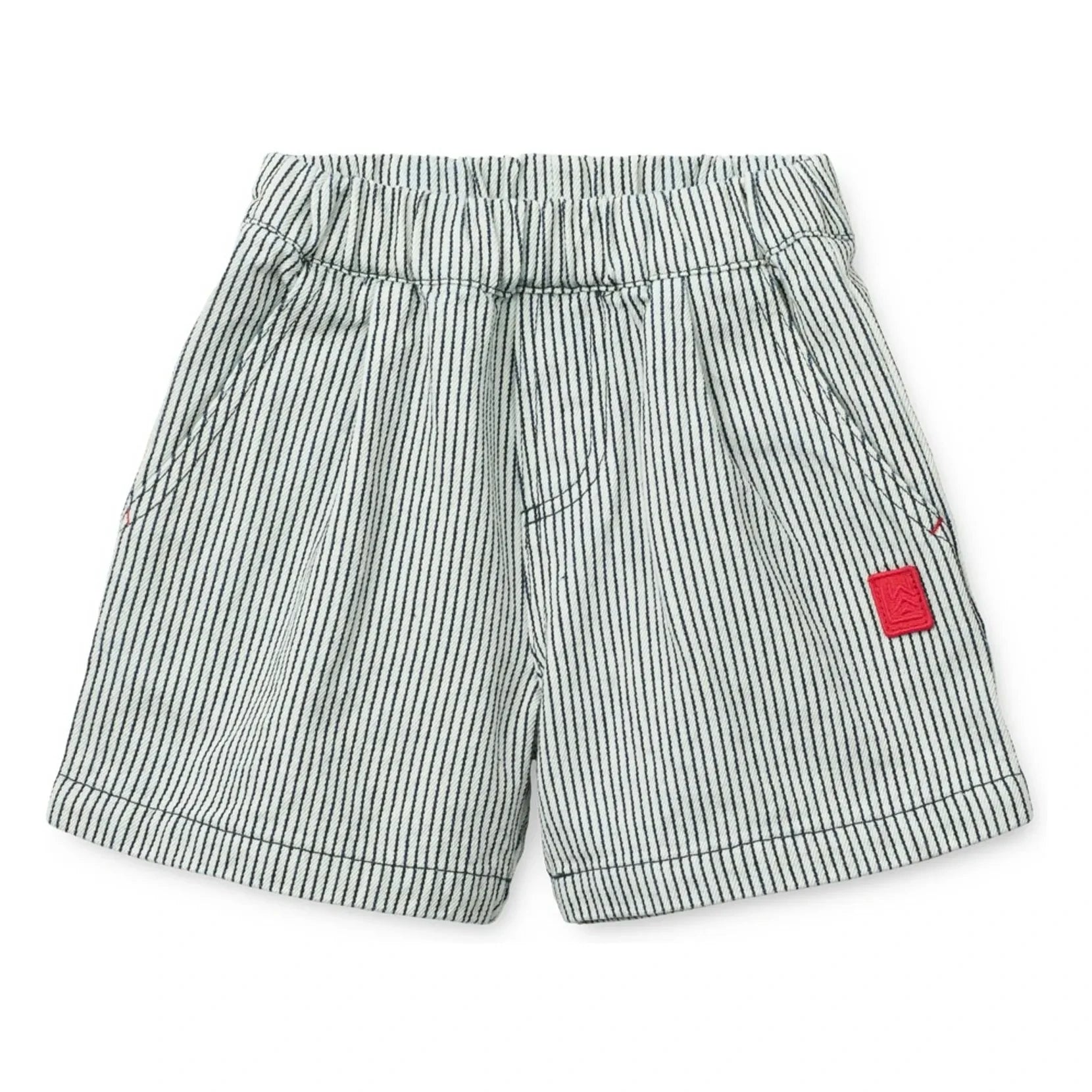 Liewood - Borrisa Striped Denim Shorts | Navy