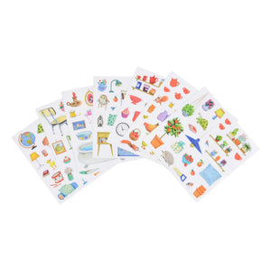 Moulin Roty - Sticker Notepad - Large Family