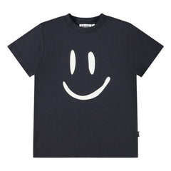 Molo - Roxo Smiley Organik Pamuk Tişört | Siyah