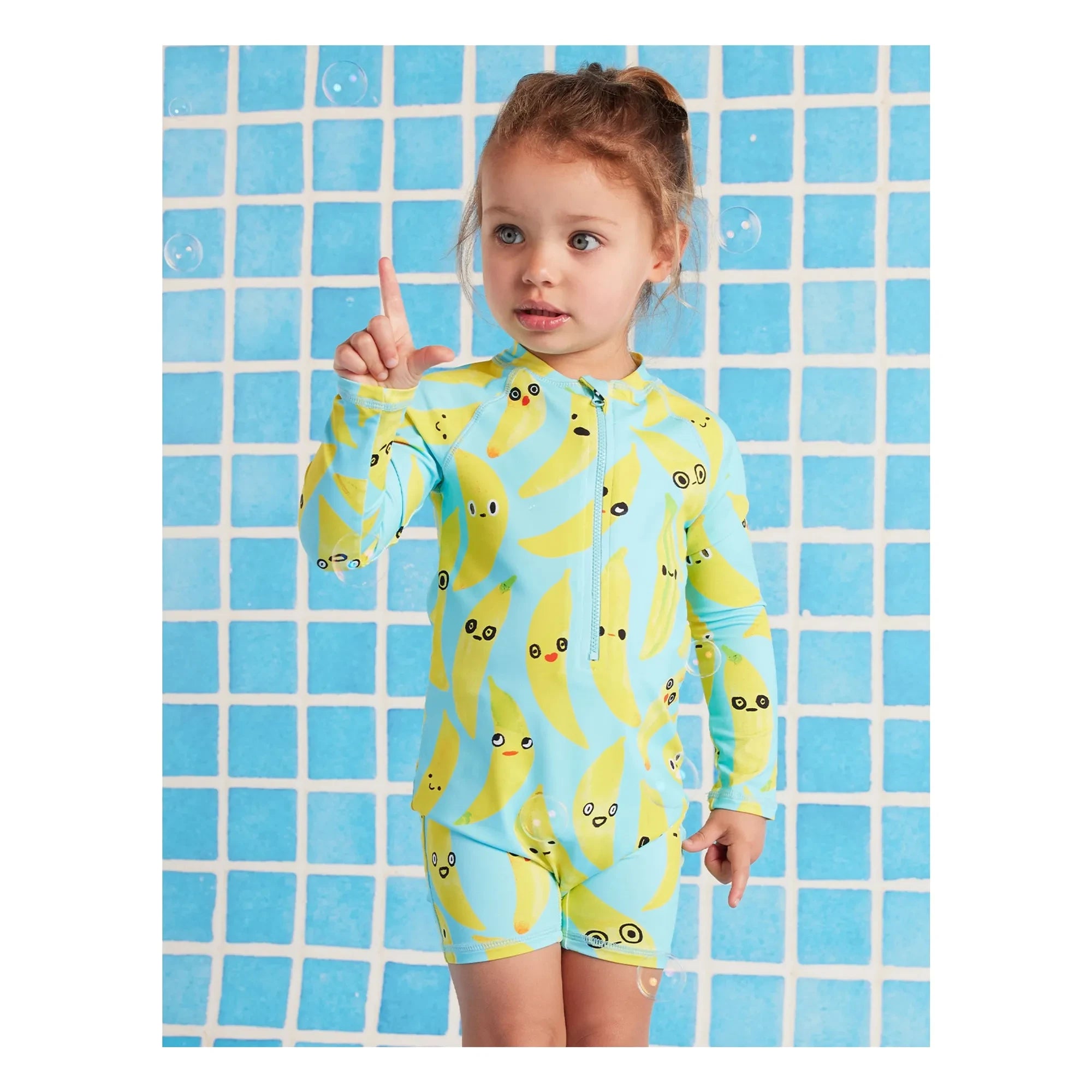 Halcyon Nights - UV Protection Swimwear Banana Recycled Fibres | Turquoise