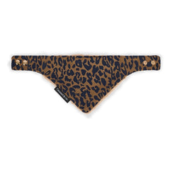 Caramel & Cie - Leopard Dog Bandana | Brown