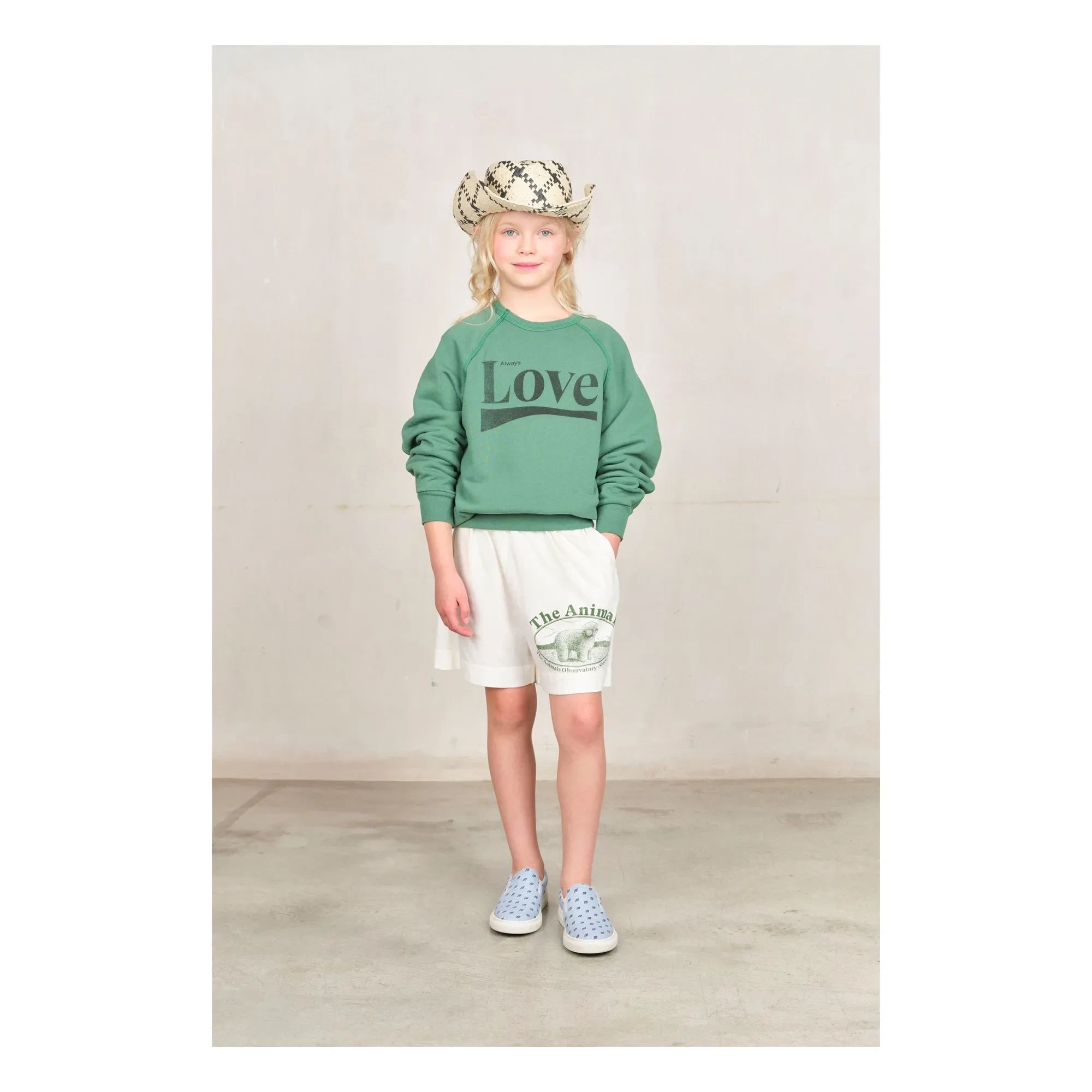 The Animals Observatory - Sweat Shark Love | Yeşil