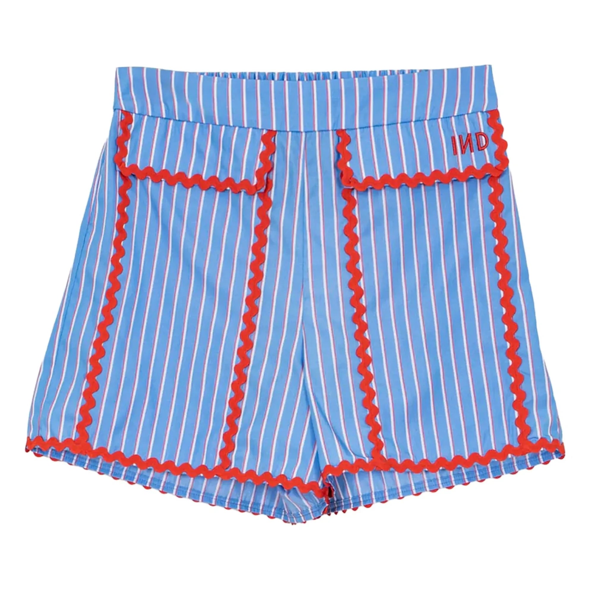 Indee - States Striped Shorts | Blue