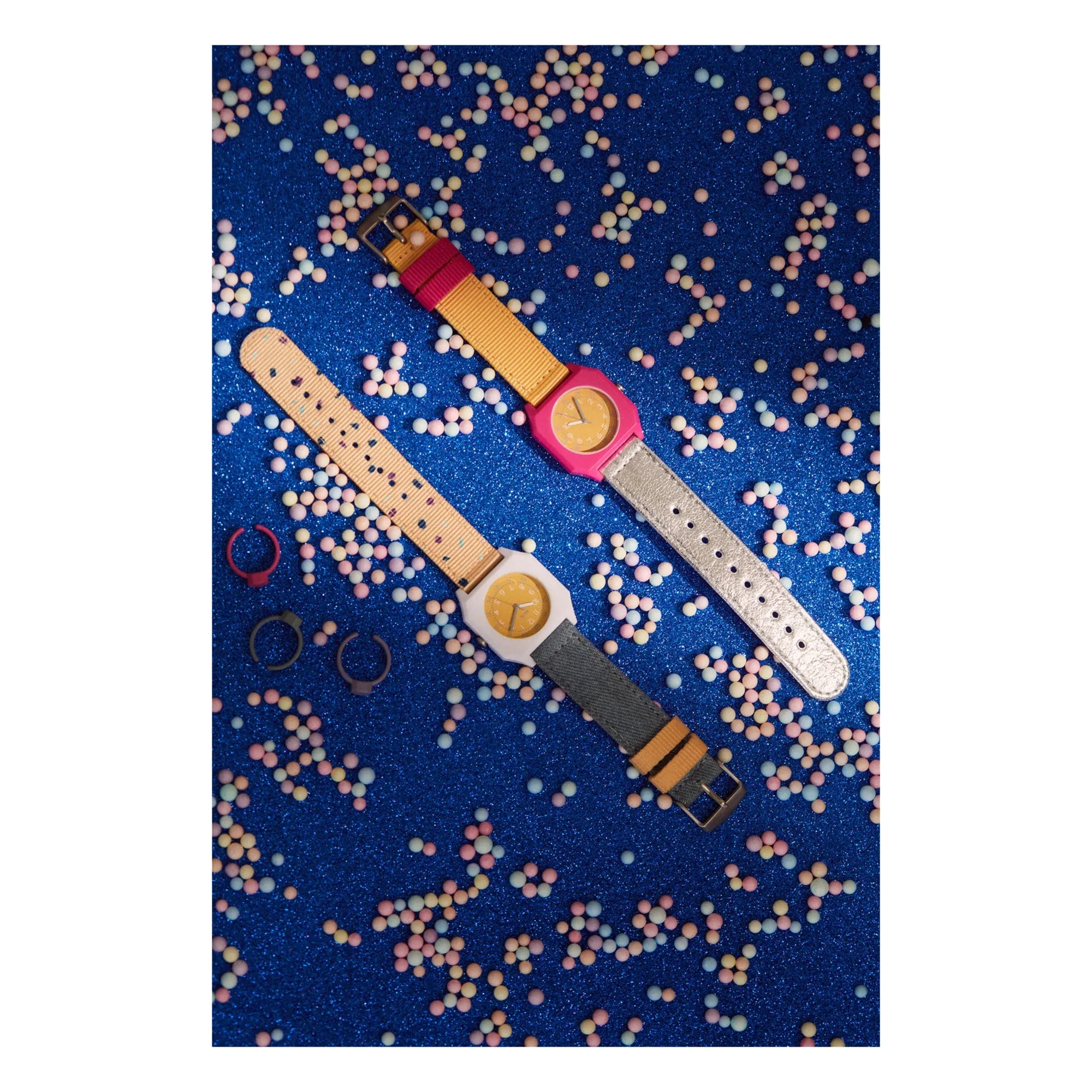 Mini Kyomo - Disco Clock | Silver