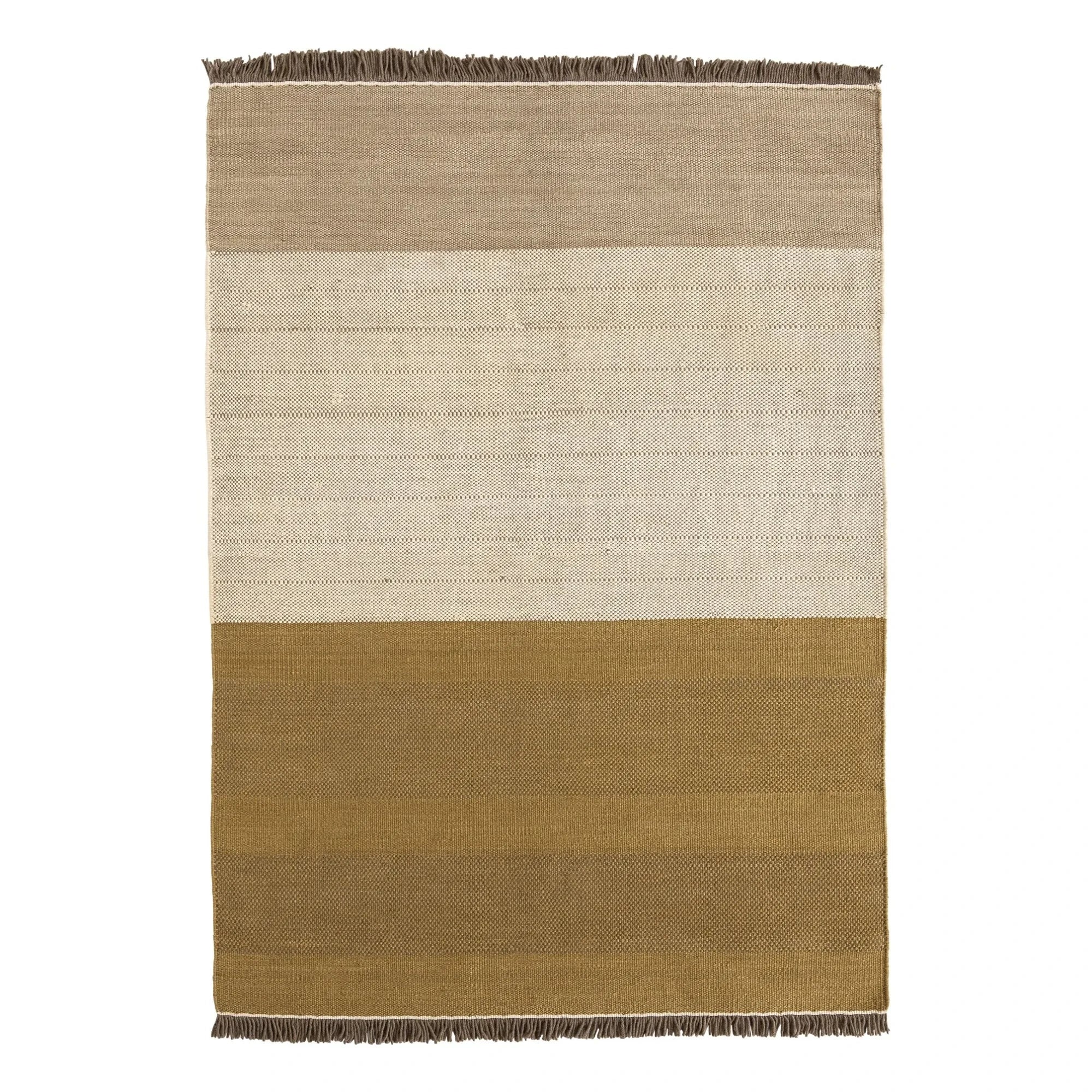 Nanimarquina - Tres Striped Rug, Elisa Padrón | Mustard