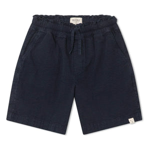 Matona - Organic Cotton Bermuda Shorts | Navy