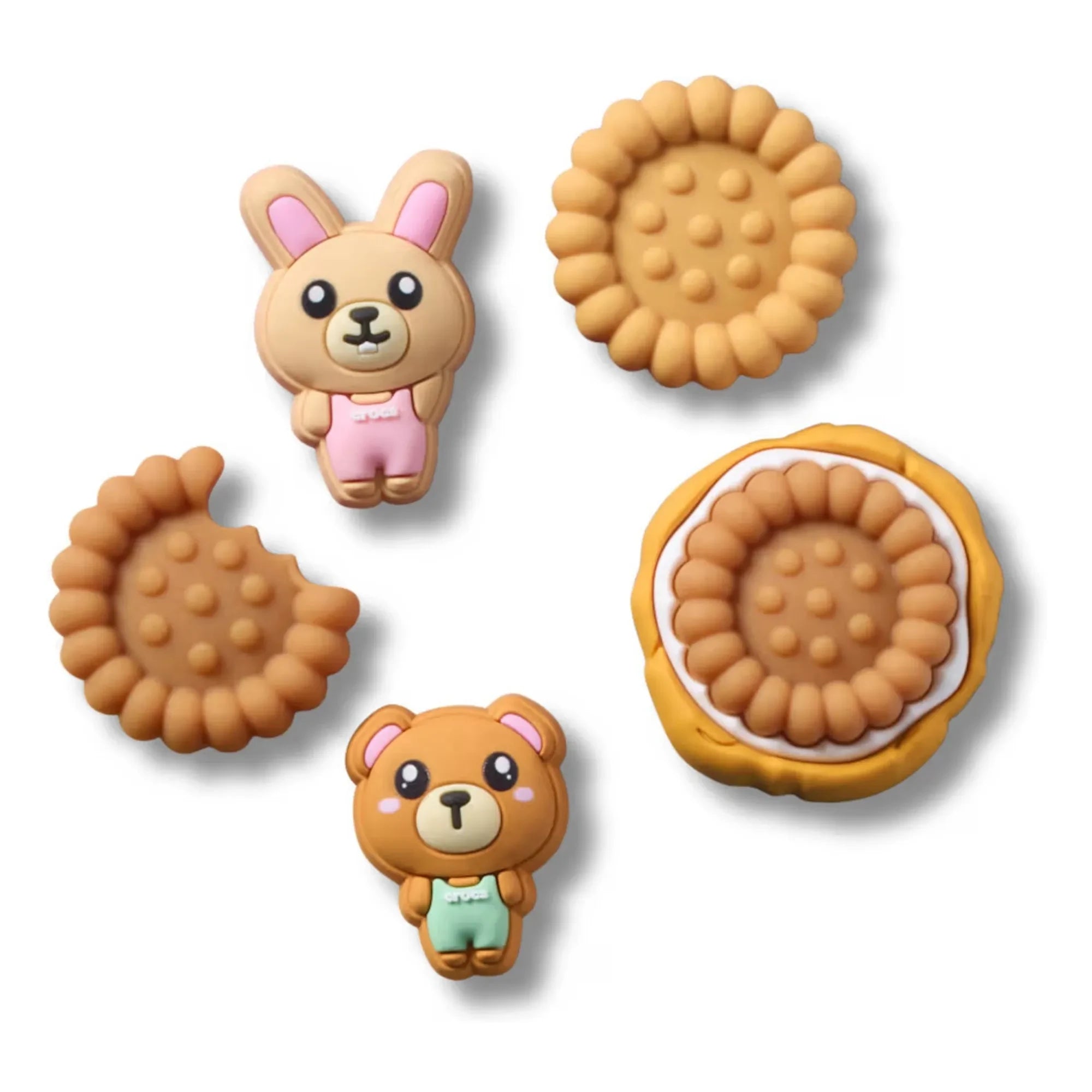Crocs - 5-Pack Jibbitz Cookie Set | Brown