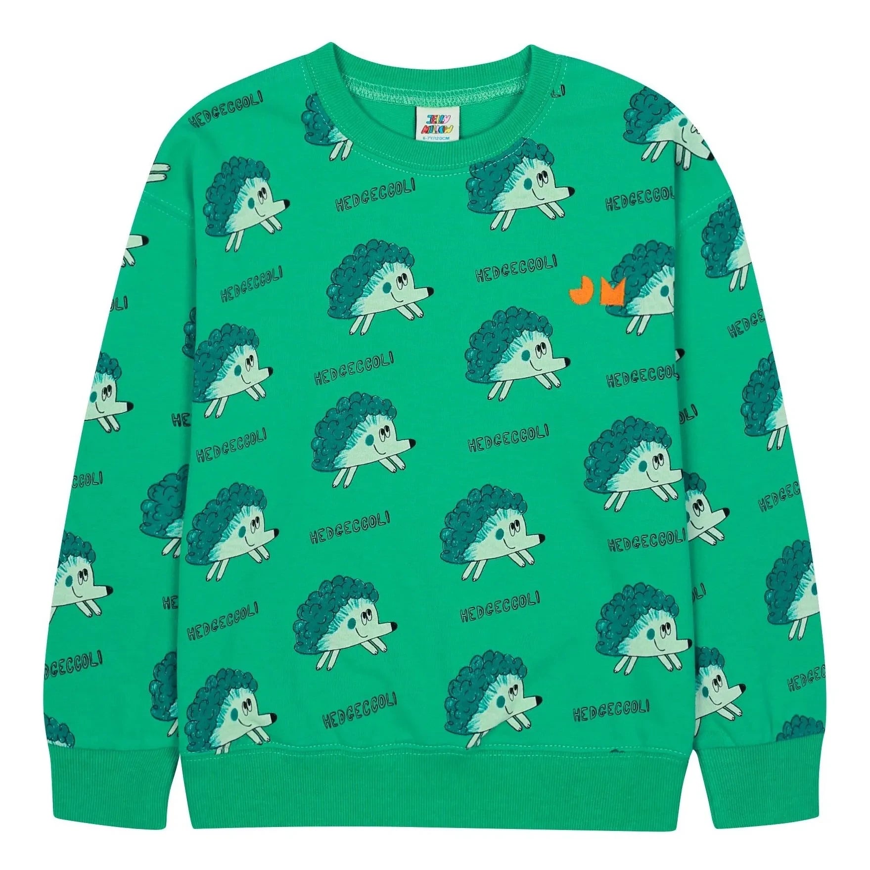 Jelly Mallow - Hedgehog Sweatshirt | Green