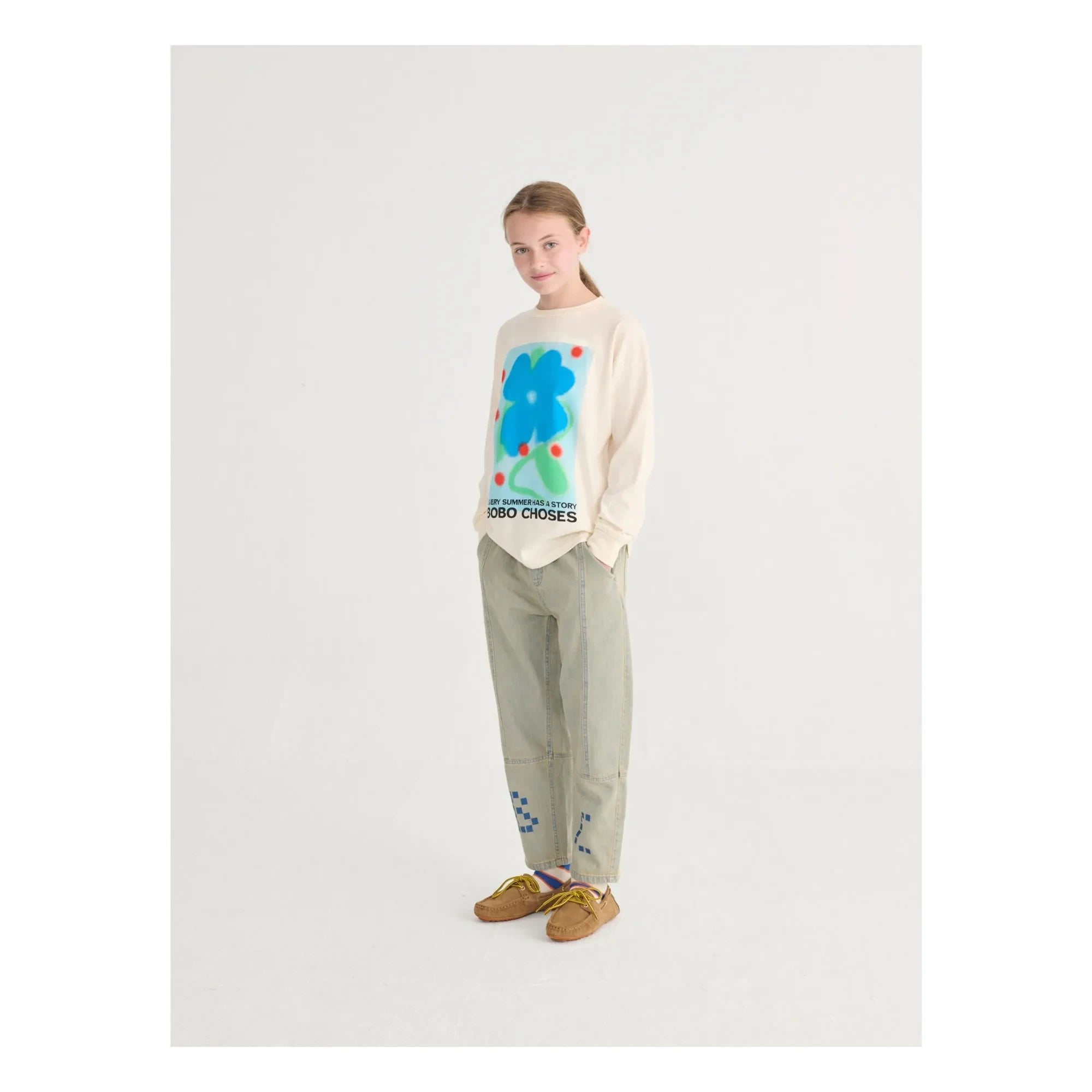 Bobo Choses - Summer Story Organic Cotton T-Shirt | Ecru