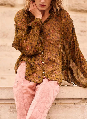 Mes Demoiselles - Ascent Blouse | Mustard
