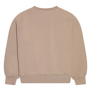 Smallable Kid - Maia organic cotton sweatshirt | Grey taupe