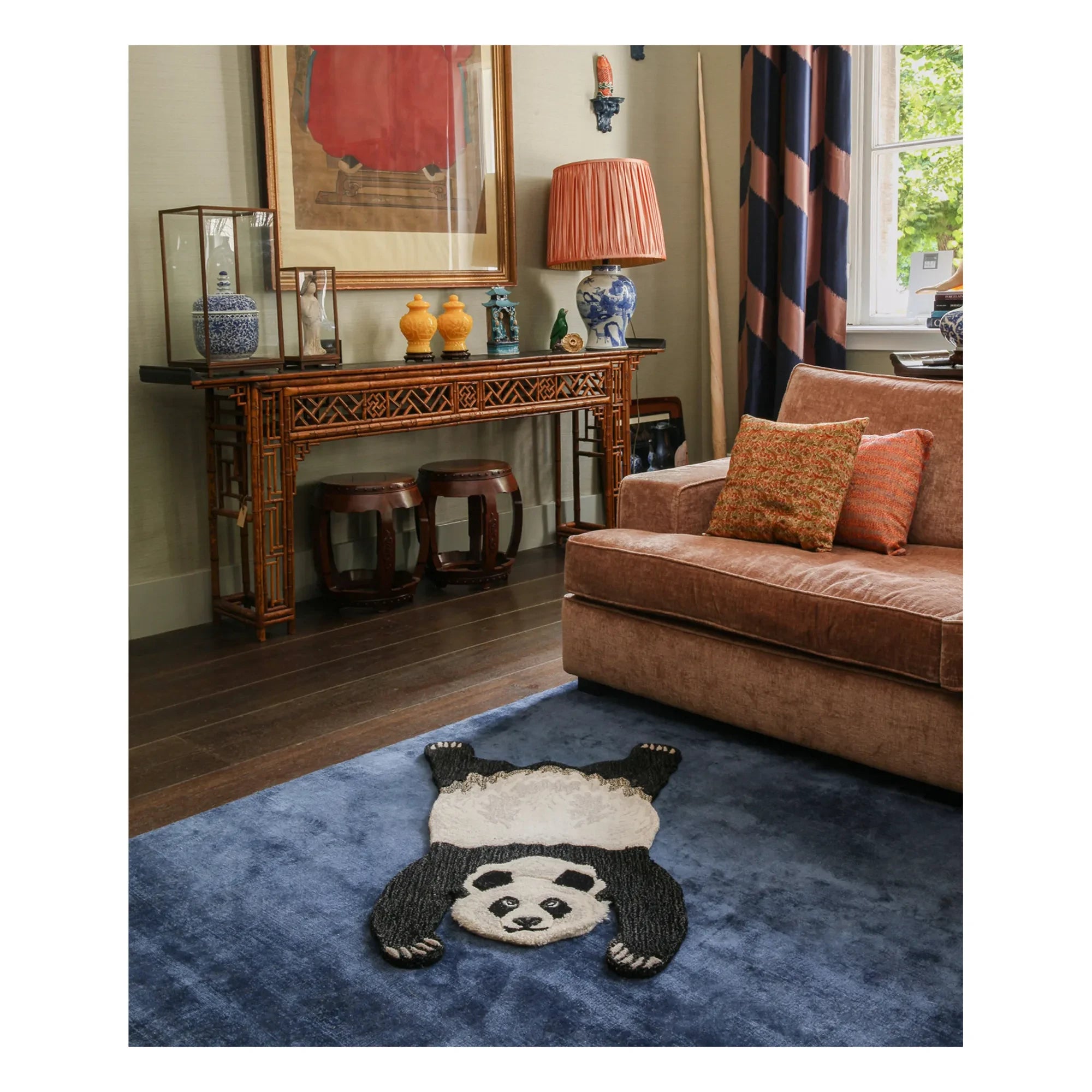 Doing Goods - Panda Wool Rug | Ecru