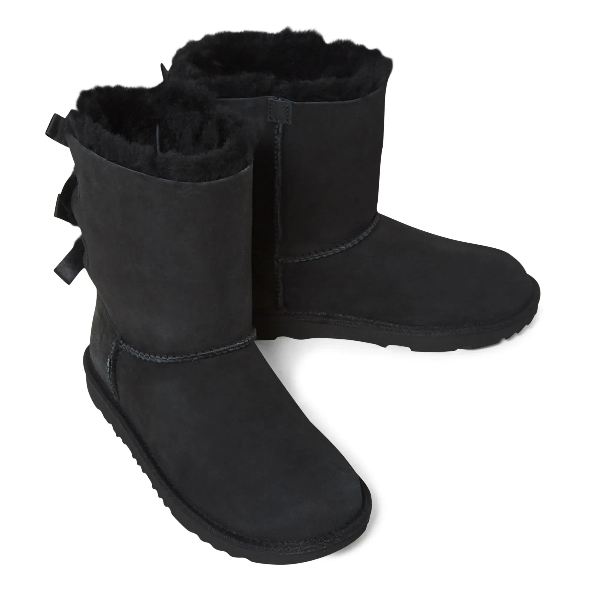UGG - Bailey Bow Lined Suede Boots | Black
