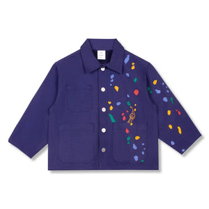 Wynken - Painted Jacket | Blue